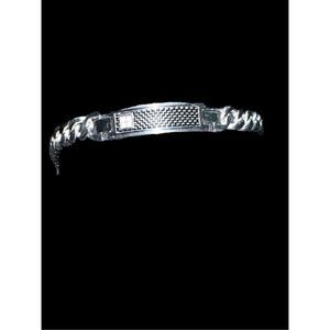 NEW WITH TAGS SHOWSTOPPER American Exchange 1/10 CT TW Diamond Stainless Steel B